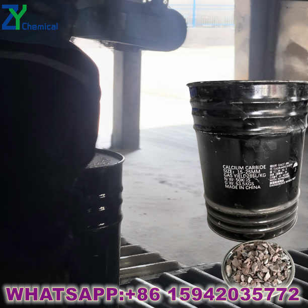 High grade cac2 n2 for sale showing grey crystalline structure for chemical synthesis.